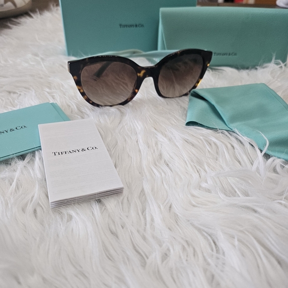 Tiffany & Co. Accessories - Tiffany & Co. TF4164 Pillow Sunglasses in havana